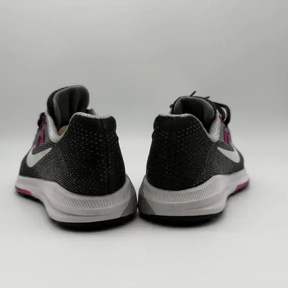 Nike Air Zoom Structure 20 Womens Running 'Anthracite Pink' Size 7 - Picture 5 of 9